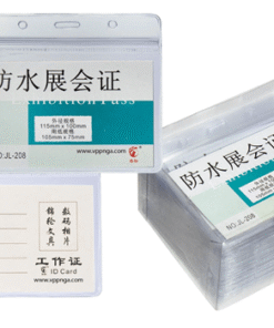 BAO ĐỰNG THẺ ZIP 19 bao deo the nhan vien nhua 1