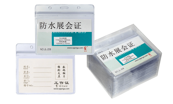 BAO ĐỰNG THẺ ZIP 10 bao deo the nhan vien nhua 1