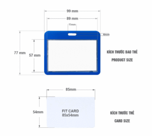 BAO ĐỰNG THẺ 6638 12 kich thuoc ngag