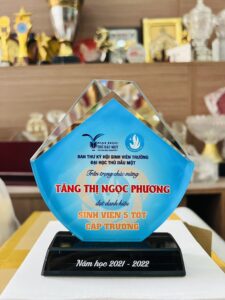KỶ NIỆM CHƯƠNG THỦY TINH 11 8 11