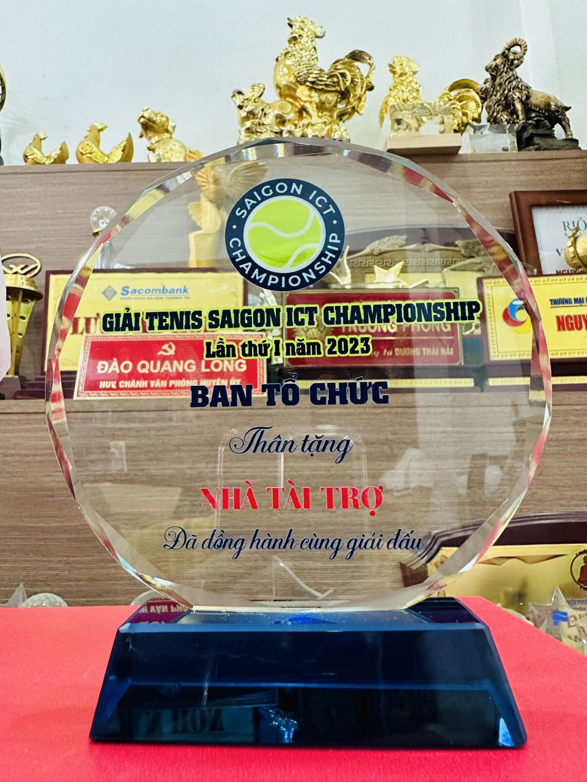 KỶ NIỆM CHƯƠNG THỦY TINH 12 1 7