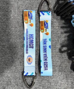 DÂY MÓC KHOÁ 09 7 Móc khoá vải kết hợp móc dây đeo điện thoại