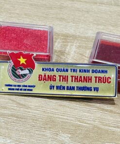 BẢNG TÊN CÀI ÁO IN 10