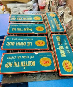 BẢNG CHỨC DANH ĐỂ BÀN 03