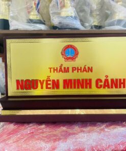BẢNG CHỨC DANH ĐỂ BÀN 10