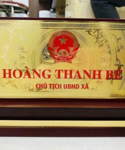 BẢNG CHỨC DANH ĐỂ BÀN 07