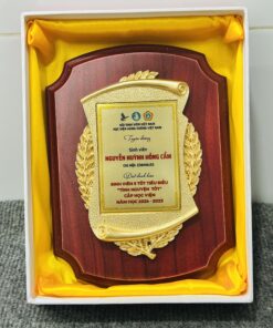 KỶ NIỆM CHƯƠNG GỖ ĐỒNG IN 08